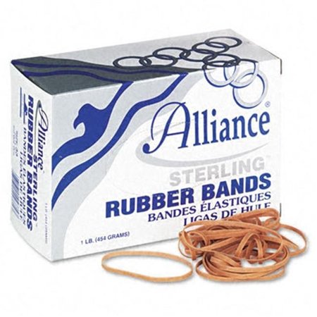 ALLIANCE Alliance ALL-24335 Sterling Ergonomically Correct Rubber Bands; No. 33; 3.5 x .13; 850 Bands-1lb Box ALL-24335